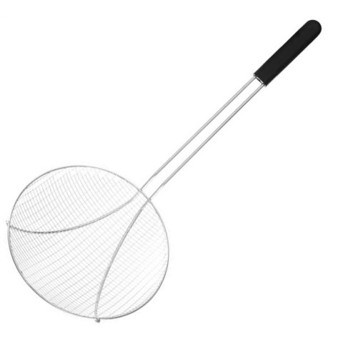 Cedzak sitko do smażenia w głębokim oleju ze stali nierdzewnej śr. 240 mm - Hendi 640913 Hendi Cedzak sitko do smażenia w głębokim oleju ze stali nierdzewnej śr. 240 mm - Hendi 640913 Hendi