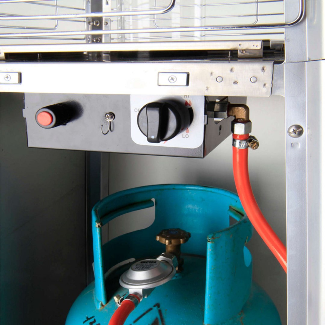 Lampa tarasowa grzejnik promiennik gazowa ogrodowa PIRAMIDA STAL NIERDZEWNA na gaz LPG MEVA Lampa tarasowa grzejnik promiennik gazowa ogrodowa PIRAMIDA STAL NIERDZEWNA na gaz LPG MEVA