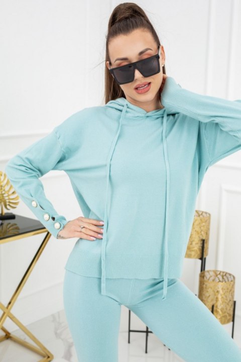Komplet dzianinowy Kim Pearl Buttons PU1121 Mint Mint M/L Komplet dzianinowy Kim Pearl Buttons PU1121 Mint Mint M/L