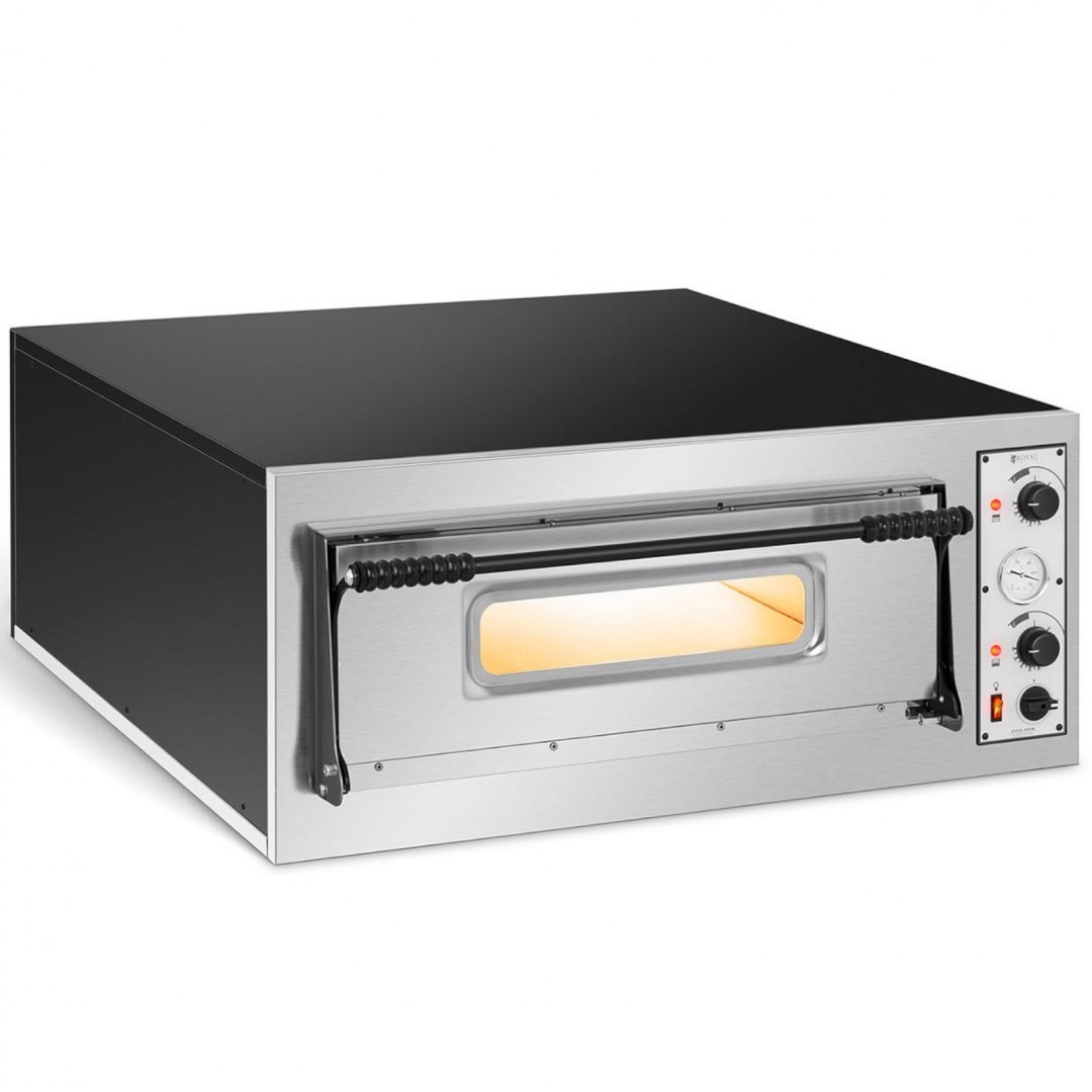 Profesjonalny piec do pizzy elektryczny jednokomorowy 6 pizz śr. 32 cm 400 V 7200 W ITALY Royal Catering Profesjonalny piec do pizzy elektryczny jednokomorowy 6 pizz śr. 32 cm 400 V 7200 W ITALY Royal Catering