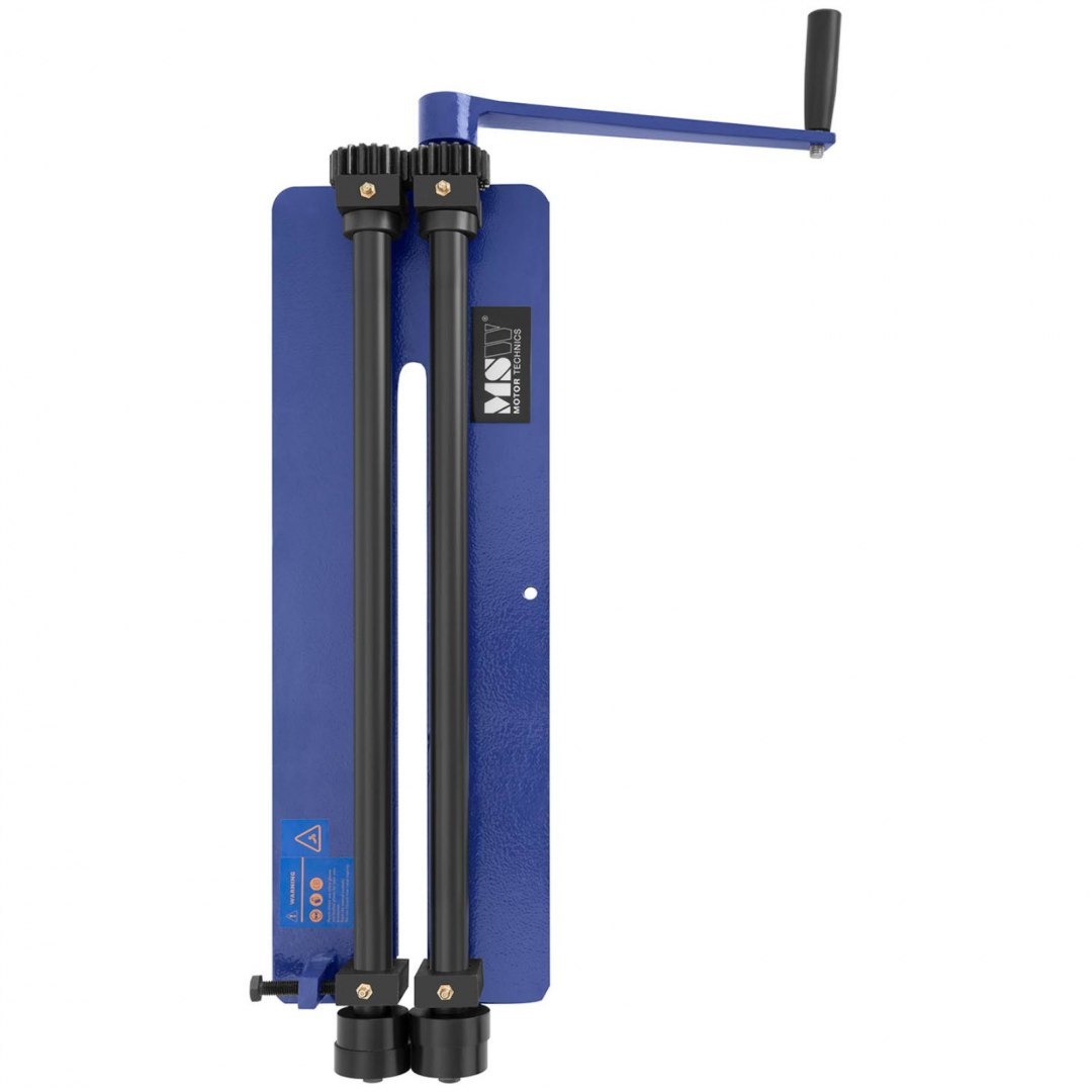 Żłobiarka wyoblarka rowkarka do blachy ręczna 440 mm ZESTAW MSW Żłobiarka wyoblarka rowkarka do blachy ręczna 440 mm ZESTAW MSW