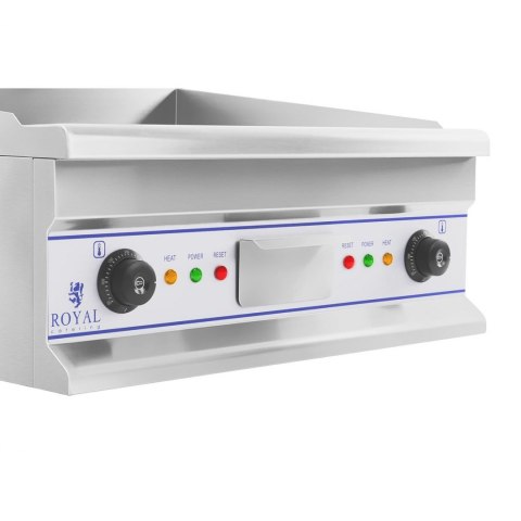Gładka płyta grillowa grill elektryczny do smażenia 60cm 400V Royal Catering RCG 60S Royal Catering Gładka płyta grillowa grill elektryczny do smażenia 60cm 400V Royal Catering RCG 60S Royal Catering