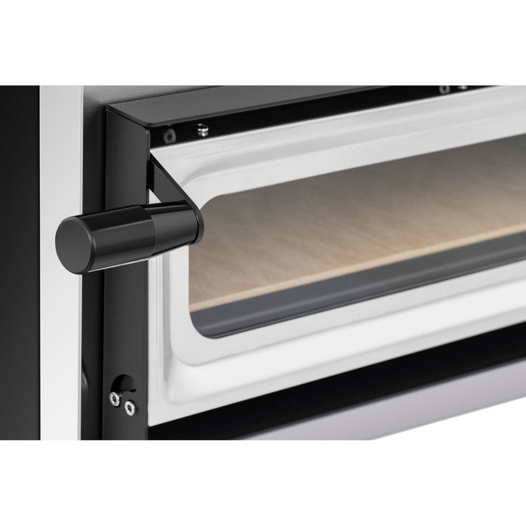 Piec do pizzy jednokomorowy z szybą 1 pizza śr. 32 cm 230 V 1600 W ITALY Royal Catering Piec do pizzy jednokomorowy z szybą 1 pizza śr. 32 cm 230 V 1600 W ITALY Royal Catering