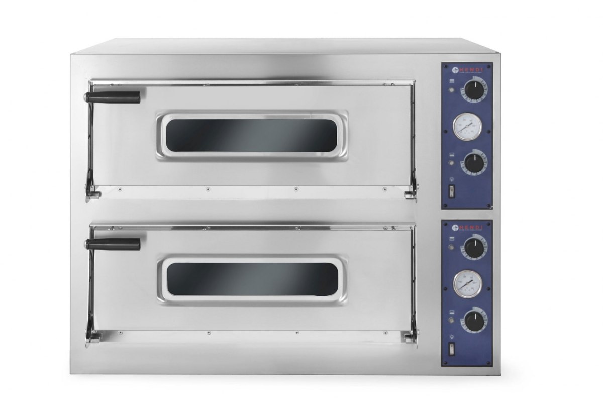 Piec do pizzy podwójny Basic 44 8 pizz 9400W - Hendi 226698 Hendi Piec do pizzy podwójny Basic 44 8 pizz 9400W - Hendi 226698 Hendi