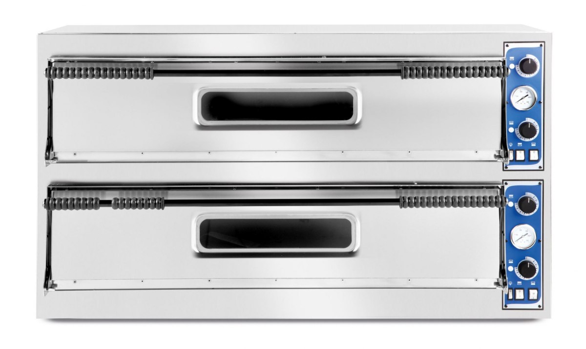 Piec do pizzy podwójny Basic XXL 66 12 pizz 18000W - Hendi 226995 Hendi Piec do pizzy podwójny Basic XXL 66 12 pizz 18000W - Hendi 226995 Hendi