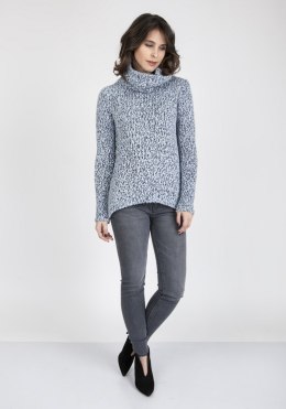 Sweter Nicola SWE 103 Niebieski Niebieski M
