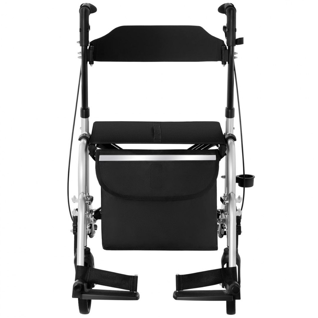 Balkonik chodzik rehabilitacyjny 2w1 z funkcją wózka składany z torbą do 136kg UNIPRODO Balkonik chodzik rehabilitacyjny 2w1 z funkcją wózka składany z torbą do 136kg UNIPRODO