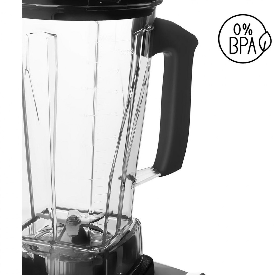 Blender kielichowy barmański do baru 2L 1500W - czarny Royal Catering Blender kielichowy barmański do baru 2L 1500W - czarny Royal Catering