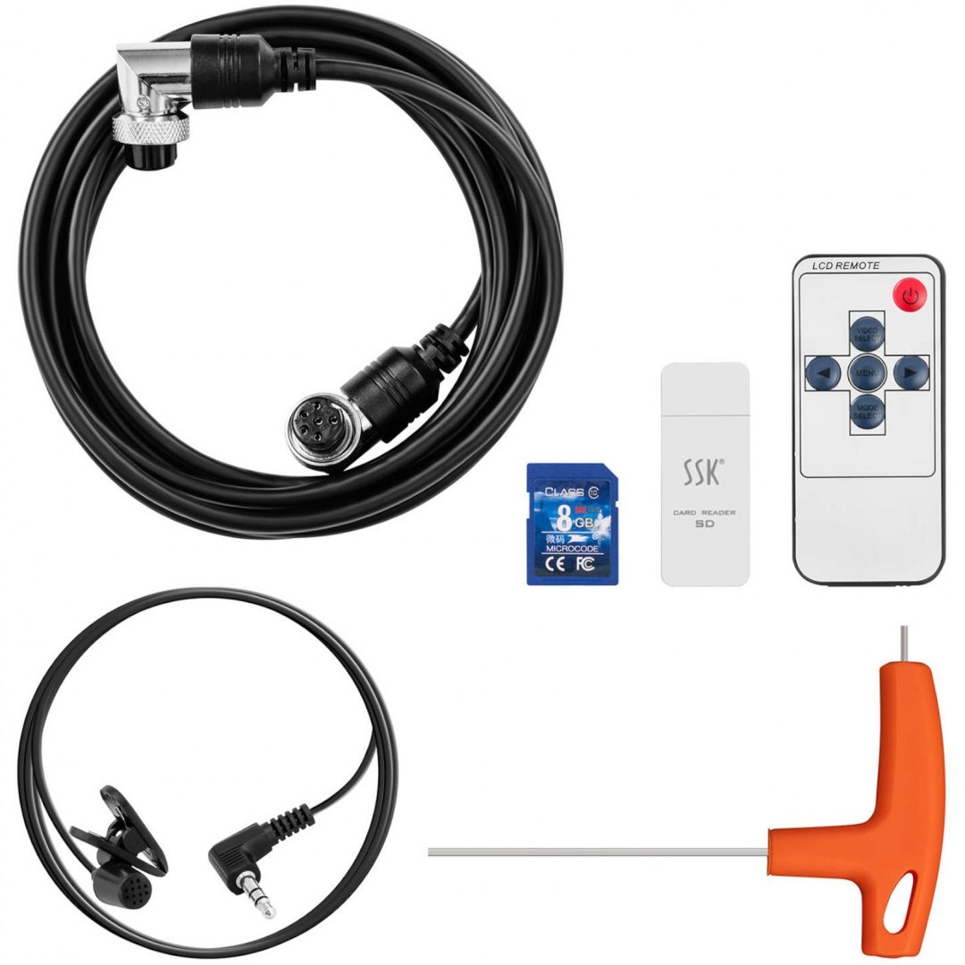 Endoskop kamera inspekcyjna LCD TFT 9'' śr. rur 70-300 mm dł. 60m Steinberg Systems Endoskop kamera inspekcyjna LCD TFT 9'' śr. rur 70-300 mm dł. 60m Steinberg Systems