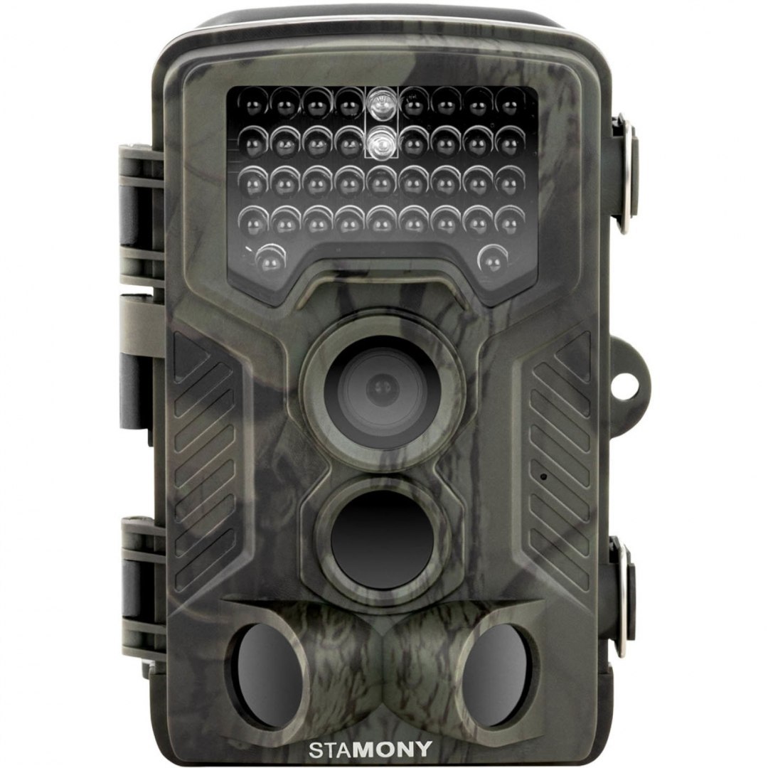 Fotopułapka kamera leśna z czujnikiem ruchu 8MP F-HD 20m IR LED 4G LTE Stamony Fotopułapka kamera leśna z czujnikiem ruchu 8MP F-HD 20m IR LED 4G LTE Stamony