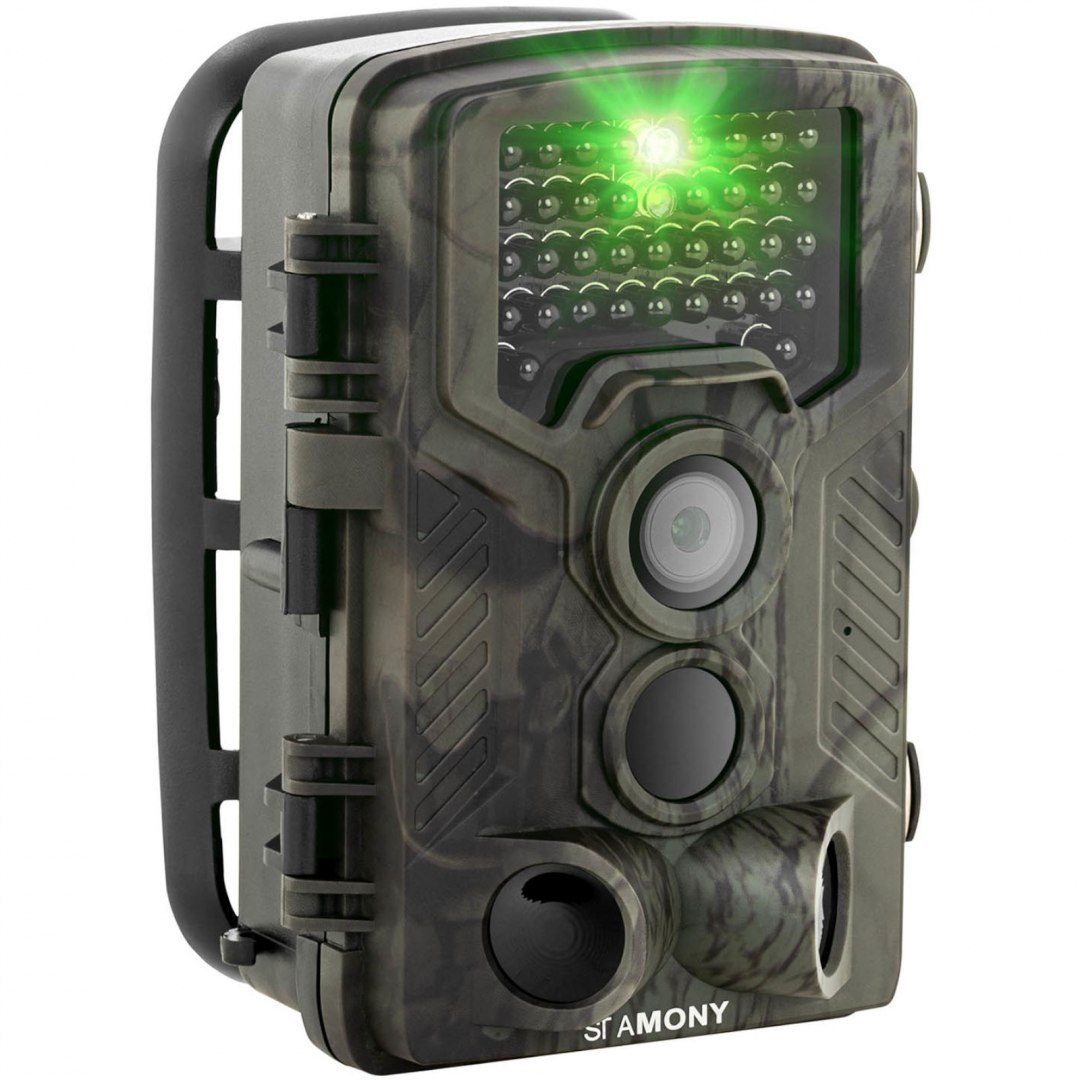 Fotopułapka kamera leśna z czujnikiem ruchu 8MP F-HD 20m IR LED 4G LTE Stamony Fotopułapka kamera leśna z czujnikiem ruchu 8MP F-HD 20m IR LED 4G LTE Stamony