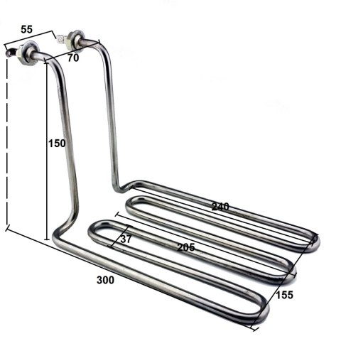 Grzałka do frytownic 10l Royal Catering 3200W 230V Royal Catering Grzałka do frytownic 10l Royal Catering 3200W 230V Royal Catering