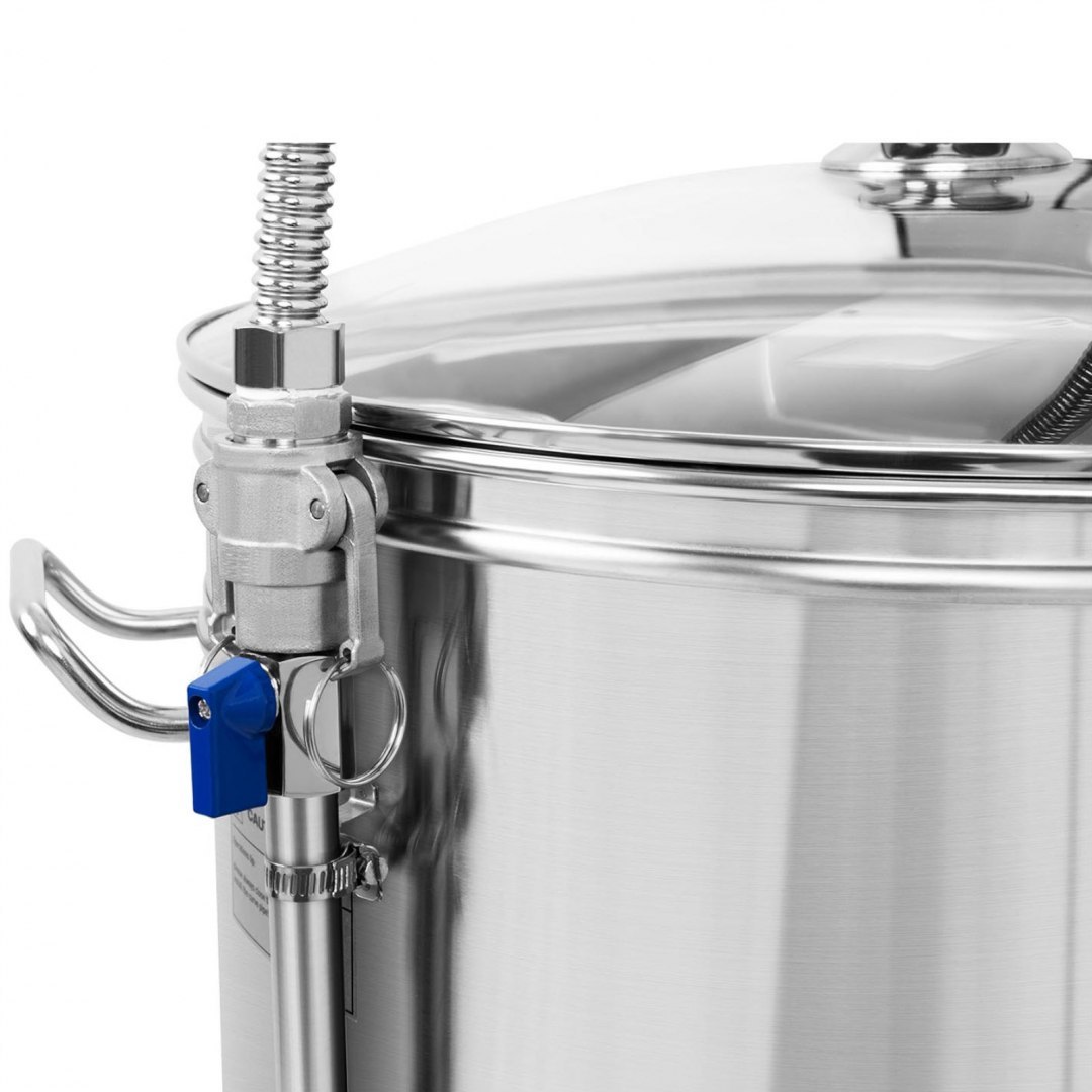 Kocioł warzelny zacierny do produkcji piwa stal nierdzewna 2500W LCD 60L Royal Catering Kocioł warzelny zacierny do produkcji piwa stal nierdzewna 2500W LCD 60L Royal Catering