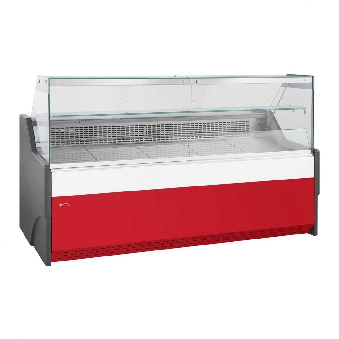 Lada witryna chłodnicza sklepowa handlowa ze szklaną osłoną od -2 do 2C 470L 195cm Royal Catering Lada witryna chłodnicza sklepowa handlowa ze szklaną osłoną od -2 do 2C 470L 195cm Royal Catering