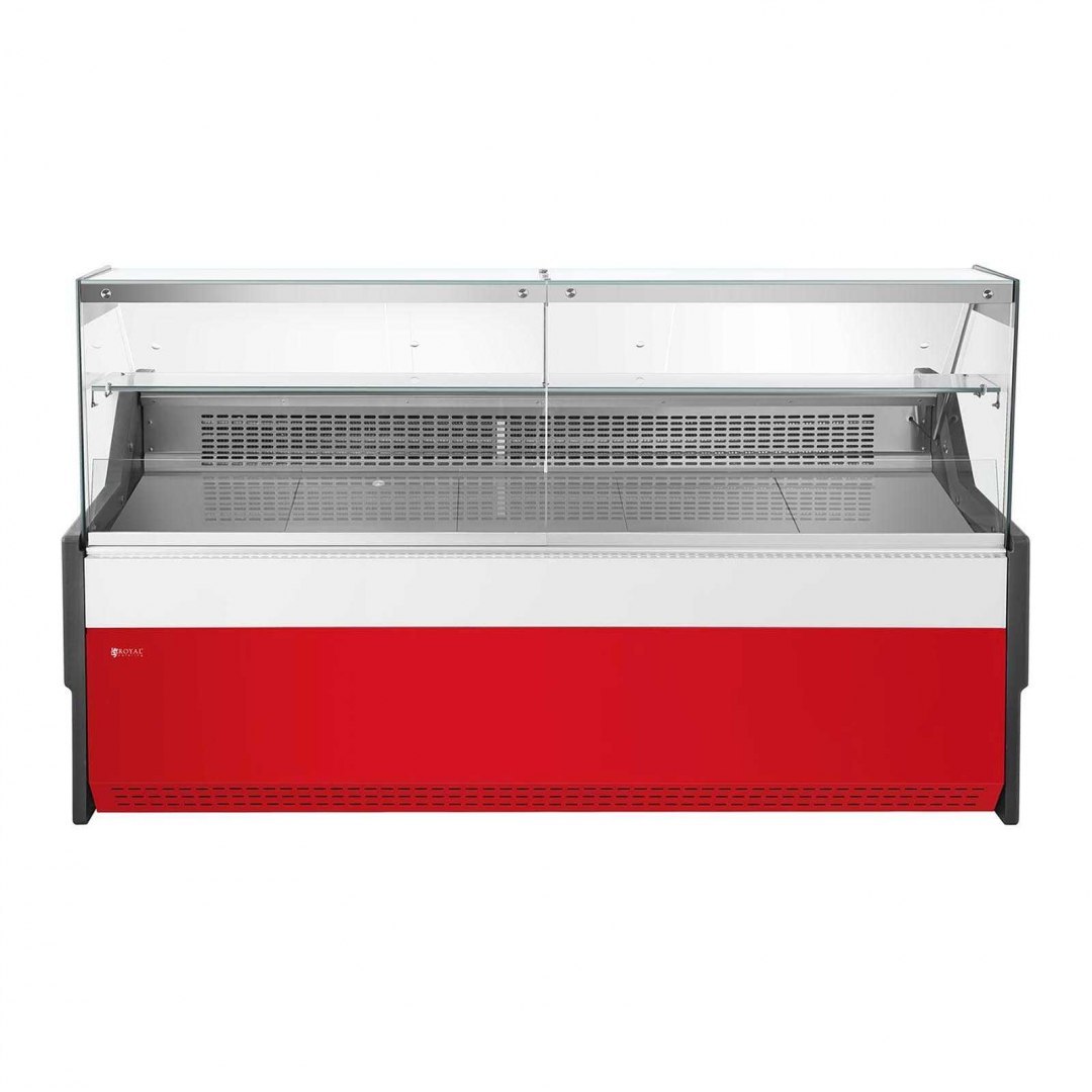 Lada witryna chłodnicza sklepowa handlowa ze szklaną osłoną od -2 do 2C 470L 195cm Royal Catering Lada witryna chłodnicza sklepowa handlowa ze szklaną osłoną od -2 do 2C 470L 195cm Royal Catering