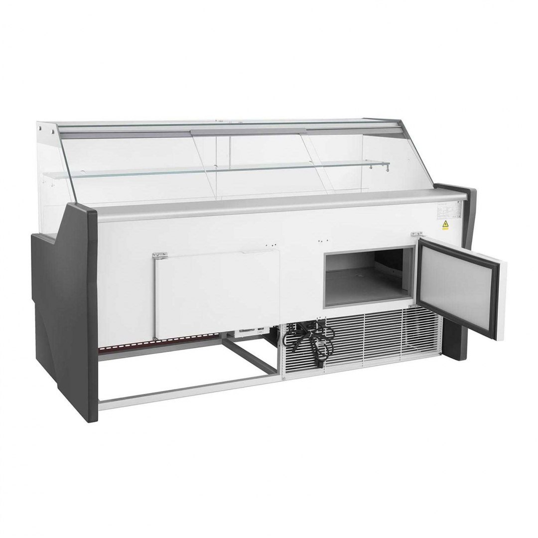 Lada witryna chłodnicza sklepowa handlowa ze szklaną osłoną od -2 do 2C 470L 195cm Royal Catering Lada witryna chłodnicza sklepowa handlowa ze szklaną osłoną od -2 do 2C 470L 195cm Royal Catering