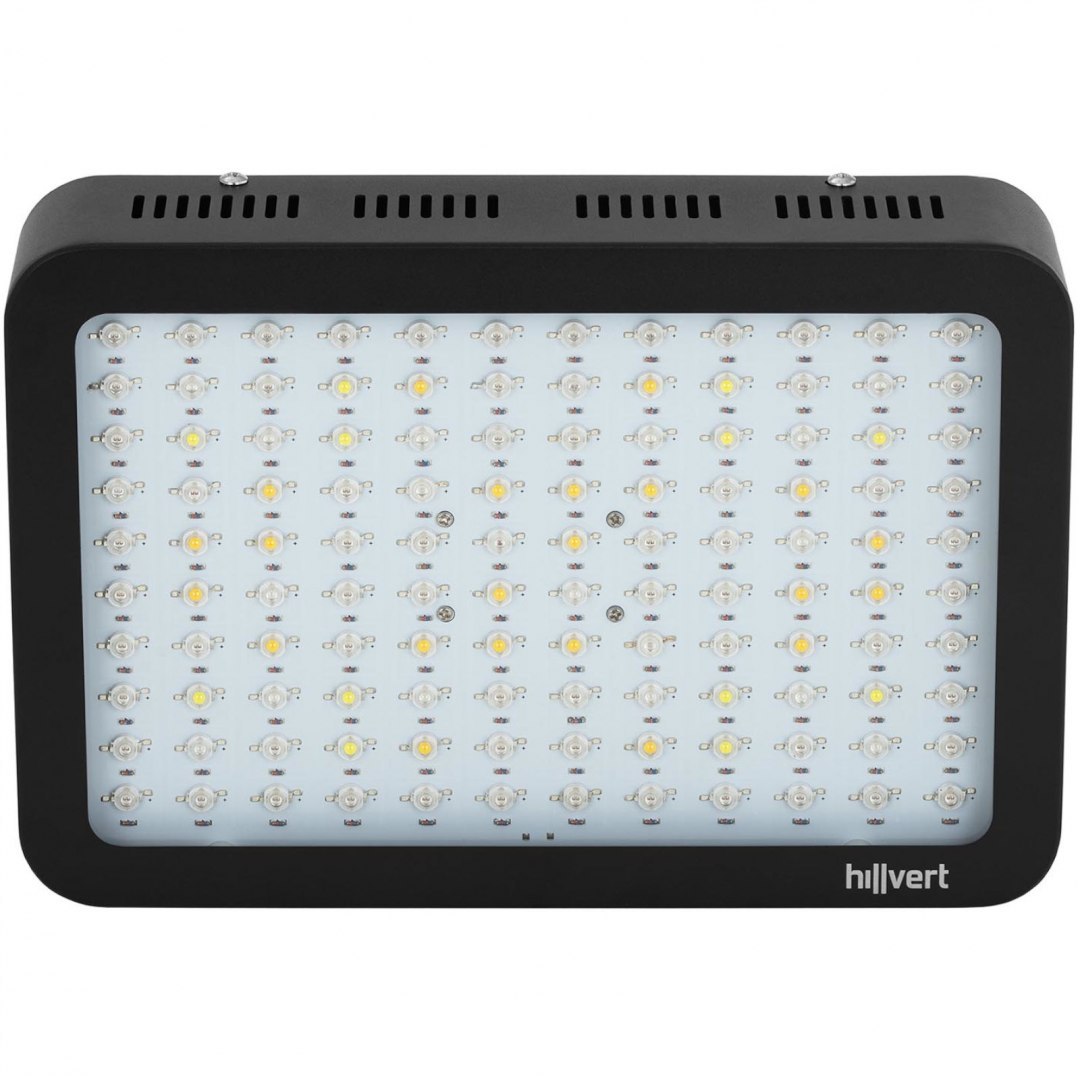 Lampa do uprawy wzrostu roślin Hillvert LED 1200W czarna Hillvert Lampa do uprawy wzrostu roślin Hillvert LED 1200W czarna Hillvert