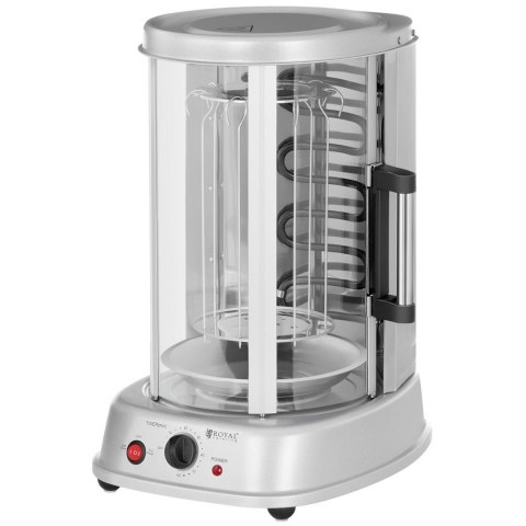 MINI opiekacz grill do kebaba gyrosa warzyw pionowy 3w1 1500W Royal Catering RCGV-1400 Royal Catering MINI opiekacz grill do kebaba gyrosa warzyw pionowy 3w1 1500W Royal Catering RCGV-1400 Royal Catering
