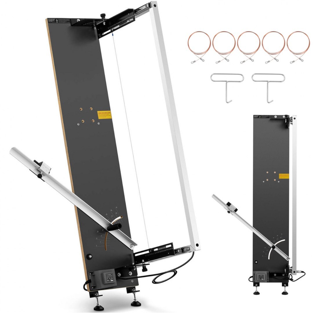 Maszyna nóż termiczny do cięcia styropianu stojąca ZESTAW 5 x drut 107 cm Pro Bauteam Maszyna nóż termiczny do cięcia styropianu stojąca ZESTAW 5 x drut 107 cm Pro Bauteam