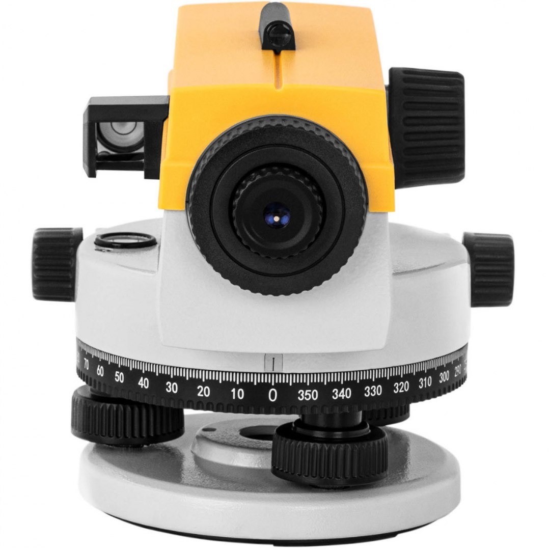 Niwelator optyczny samopoziomujący ze statywem i łatą - powiększenie 20x śr. 34 mm Steinberg Systems Niwelator optyczny samopoziomujący ze statywem i łatą - powiększenie 20x śr. 34 mm Steinberg Systems