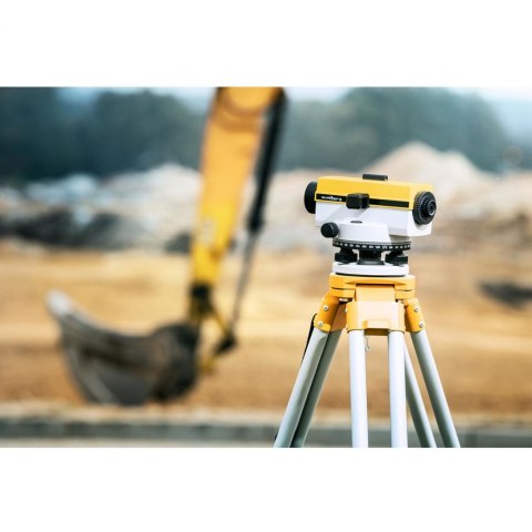 Niwelator optyczny samopoziomujący ze statywem i łatą - powiększenie 32x śr. 40 mm Steinberg Systems Niwelator optyczny samopoziomujący ze statywem i łatą - powiększenie 32x śr. 40 mm Steinberg Systems