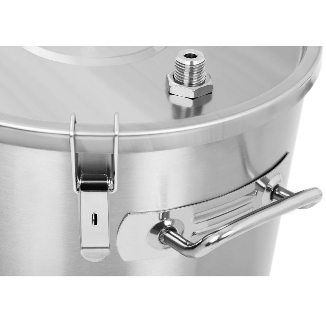 Pojemnik kocioł fermentacyjny fermentator do piwa z chłodnicą 30L Royal Catering Pojemnik kocioł fermentacyjny fermentator do piwa z chłodnicą 30L Royal Catering