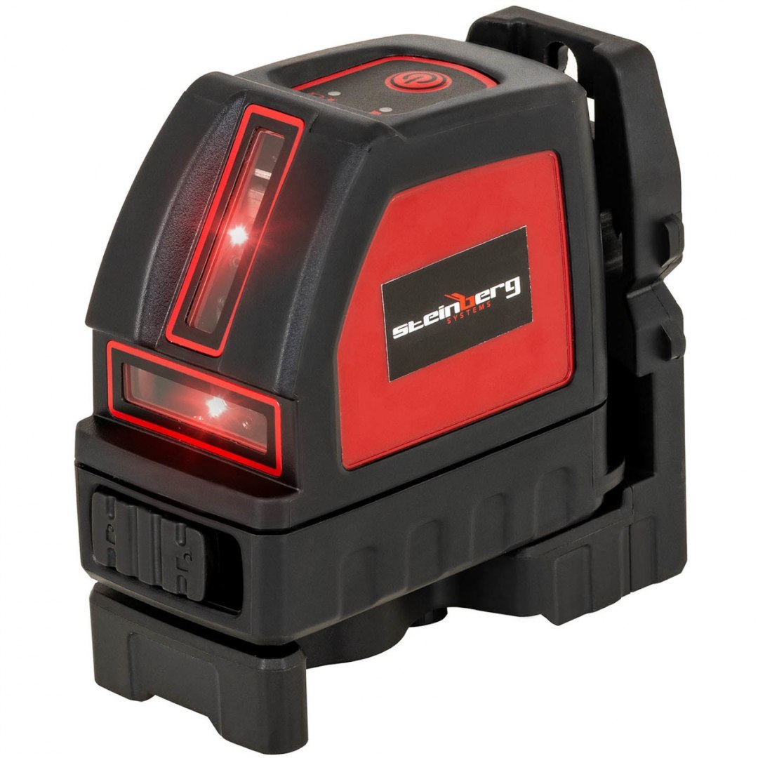 Poziomica leserowa laser krzyżowy samopoziomujący 40 m Steinberg Systems Poziomica leserowa laser krzyżowy samopoziomujący 40 m Steinberg Systems