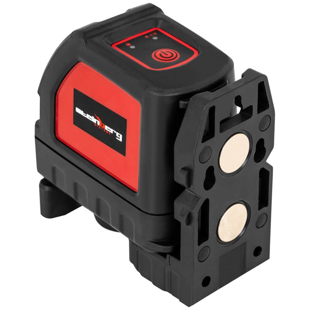 Poziomica leserowa laser krzyżowy samopoziomujący 40 m Steinberg Systems Poziomica leserowa laser krzyżowy samopoziomujący 40 m Steinberg Systems