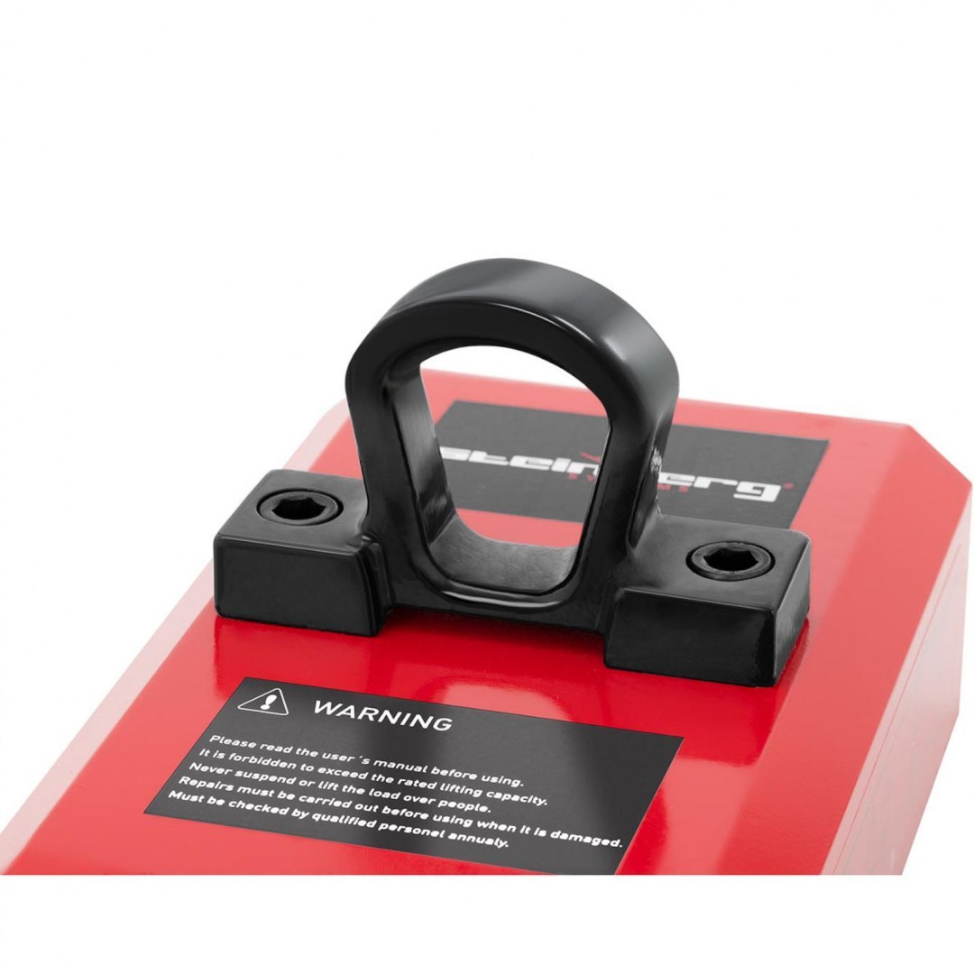 Profesjonalny podnośnik chwytak magnetyczny do blach i profili 300 kg Steinberg Systems Profesjonalny podnośnik chwytak magnetyczny do blach i profili 300 kg Steinberg Systems