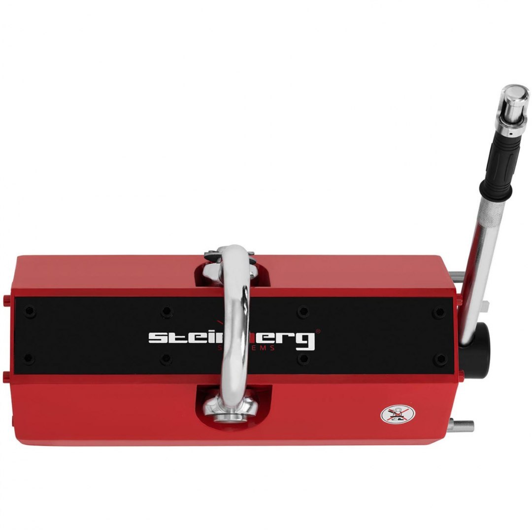 Profesjonalny podnośnik chwytak magnetyczny do blach i profili 5T 5000 kg Steinberg Systems Profesjonalny podnośnik chwytak magnetyczny do blach i profili 5T 5000 kg Steinberg Systems