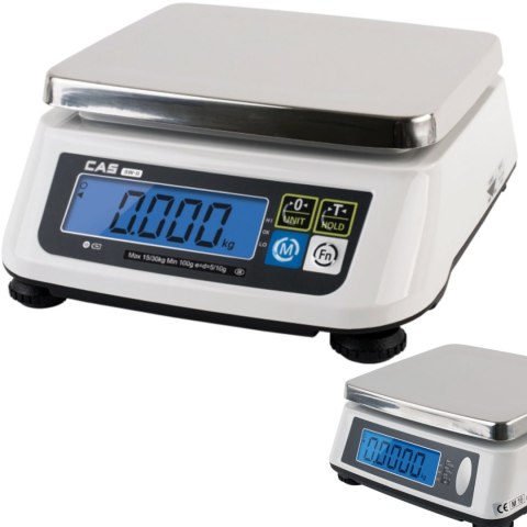 Waga CAS kuchenna z legalizacją 30kg / 10g - CAS 580424 CAS Waga CAS kuchenna z legalizacją 30kg / 10g - CAS 580424 CAS