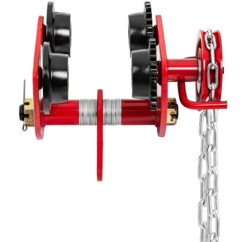 Wózek suwnicowy belkowy podwieszany z łańcuchem 3m 1000kg 1T Steinberg Systems Wózek suwnicowy belkowy podwieszany z łańcuchem 3m 1000kg 1T Steinberg Systems
