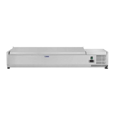 Nadstawa chłodnicza ze stalową pokrywą 5x GN1/3 i 1x GN1/2 150cm Royal Catering Nadstawa chłodnicza ze stalową pokrywą 5x GN1/3 i 1x GN1/2 150cm Royal Catering
