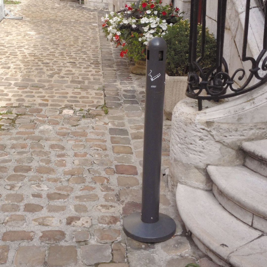 Popielnica popielniczka zewnętrzna wolnostojąca wys. 108cm 3L Hendi Popielnica popielniczka zewnętrzna wolnostojąca wys. 108cm 3L Hendi