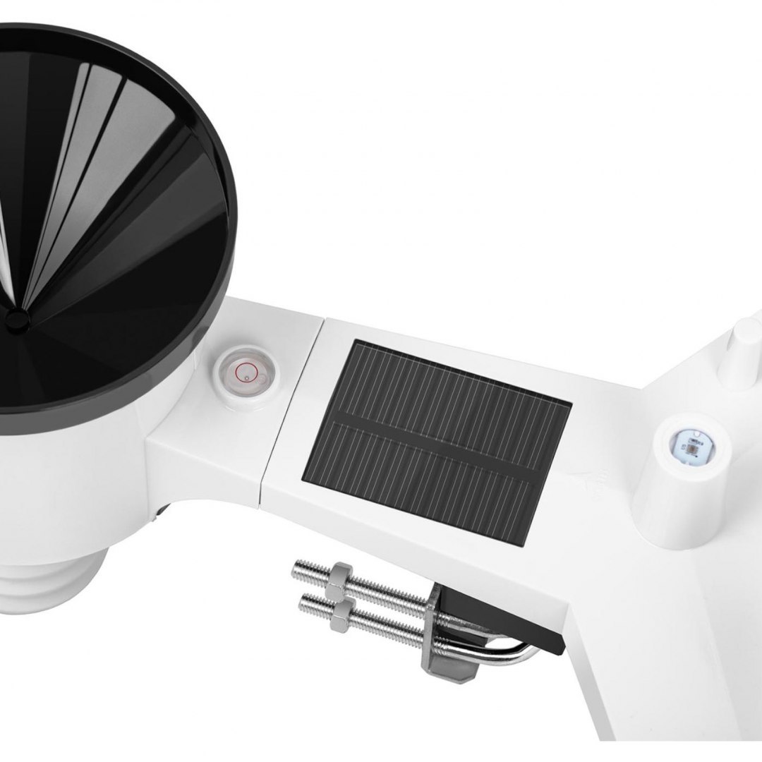 Bezprzewodowa stacja meteorologiczna pogodowa solarna LCD WiFi 100m Steinberg Systems Bezprzewodowa stacja meteorologiczna pogodowa solarna LCD WiFi 100m Steinberg Systems