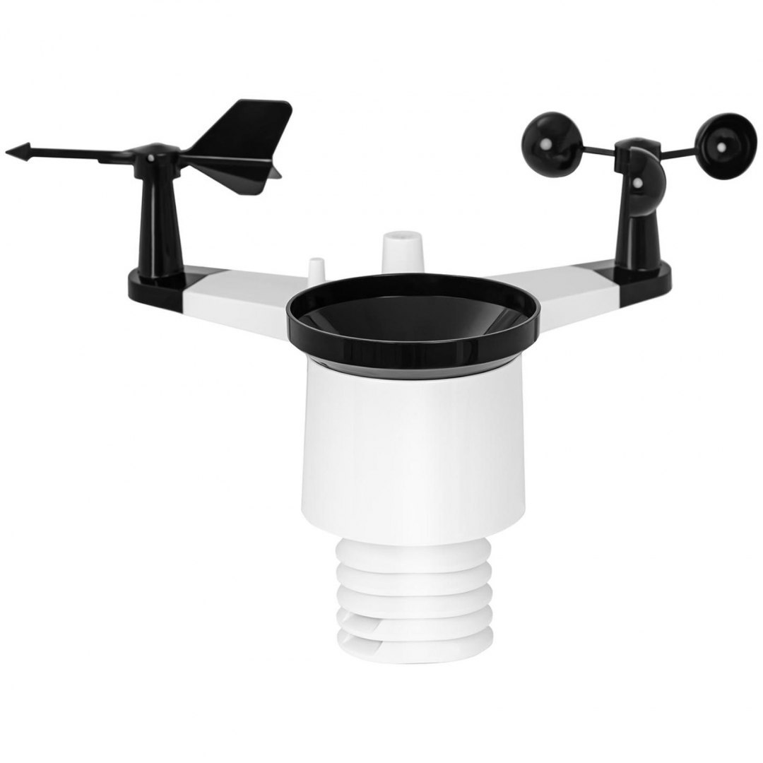 Bezprzewodowa stacja meteorologiczna pogodowa solarna LCD WiFi 100m Steinberg Systems Bezprzewodowa stacja meteorologiczna pogodowa solarna LCD WiFi 100m Steinberg Systems