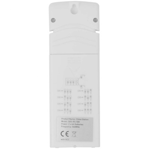 Bezprzewodowa stacja pogodowa 5 czujników microSD USB Steinberg Systems Bezprzewodowa stacja pogodowa 5 czujników microSD USB Steinberg Systems