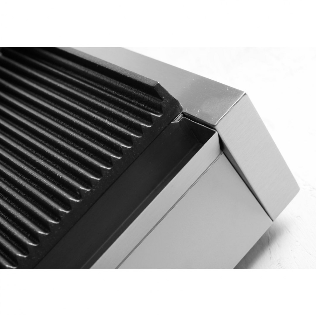 Kontakt grill kontaktowy PANINI ryflowany 2200W - Hendi 263655 Hendi Kontakt grill kontaktowy PANINI ryflowany 2200W - Hendi 263655 Hendi
