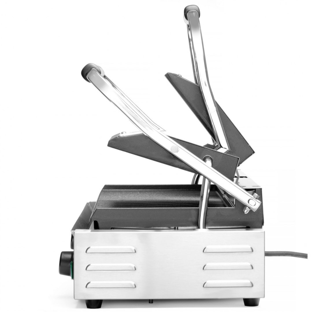 Kontakt grill kontaktowy ryflowany podwójny 3600W - Hendi 263709 Hendi Kontakt grill kontaktowy ryflowany podwójny 3600W - Hendi 263709 Hendi