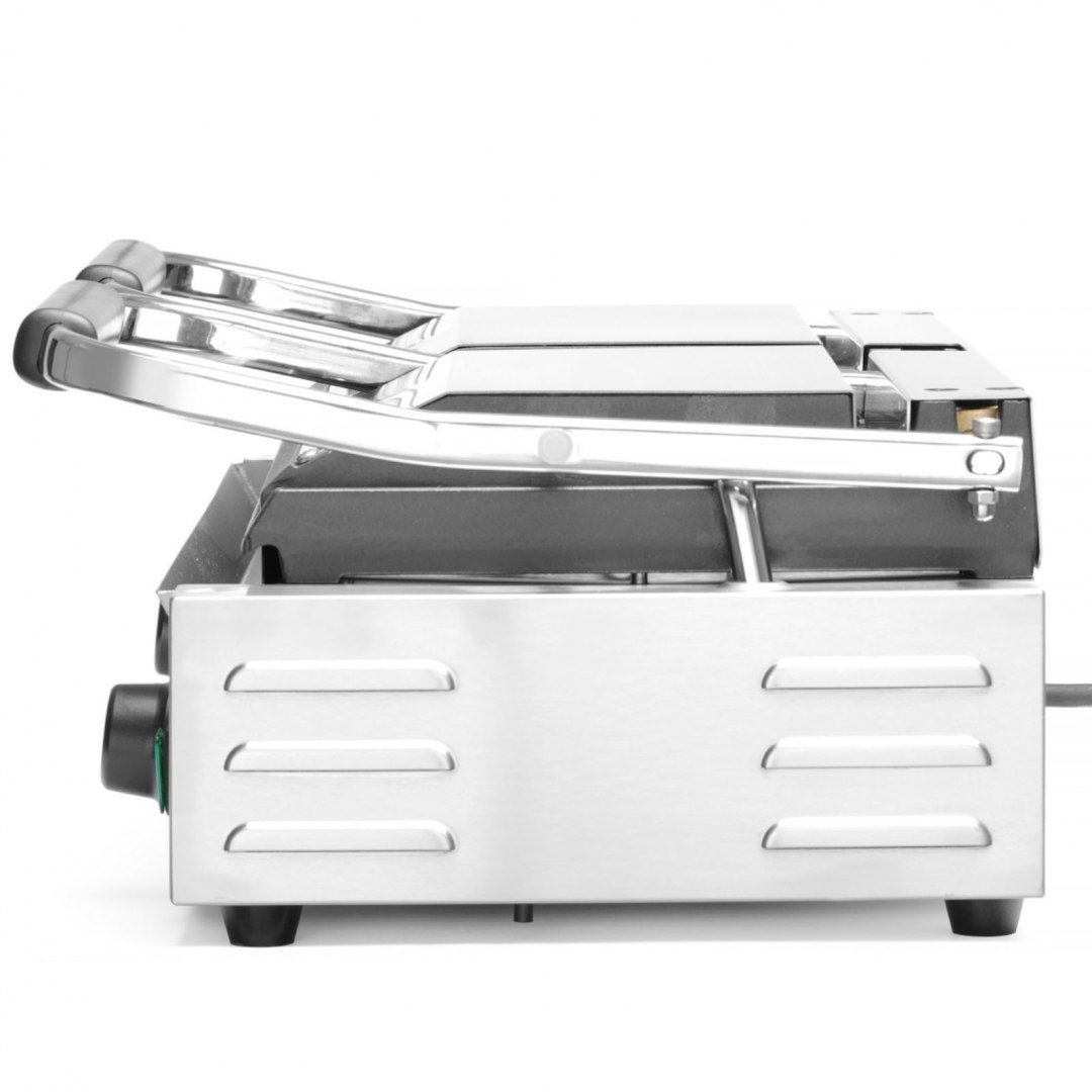 Kontakt grill kontaktowy ryflowany podwójny 3600W - Hendi 263709 Hendi Kontakt grill kontaktowy ryflowany podwójny 3600W - Hendi 263709 Hendi