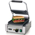 Kontakt grill kontaktowy ryflowany pojedynczy 1800W - Hendi 263501 Hendi