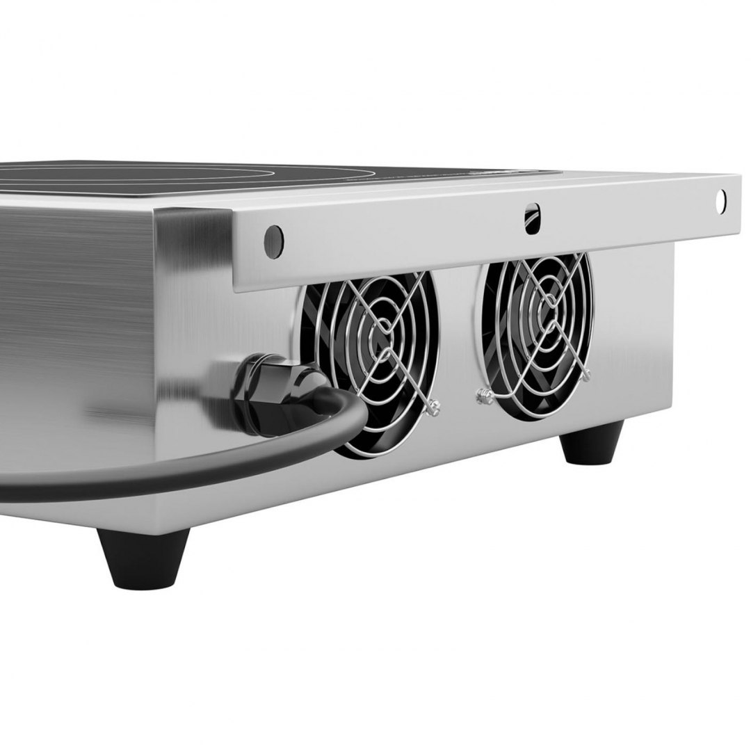 Kuchenka płyta indukcyjna przenośna 1 pole grzewcze śr. 26 cm LED 3500 W Royal Catering Kuchenka płyta indukcyjna przenośna 1 pole grzewcze śr. 26 cm LED 3500 W Royal Catering