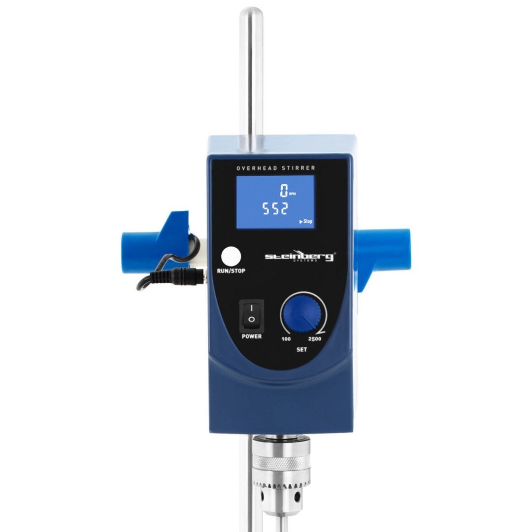 Mieszadło mechaniczne laboratoryjne timer 2500 obr./min Steinberg Systems Mieszadło mechaniczne laboratoryjne timer 2500 obr./min Steinberg Systems