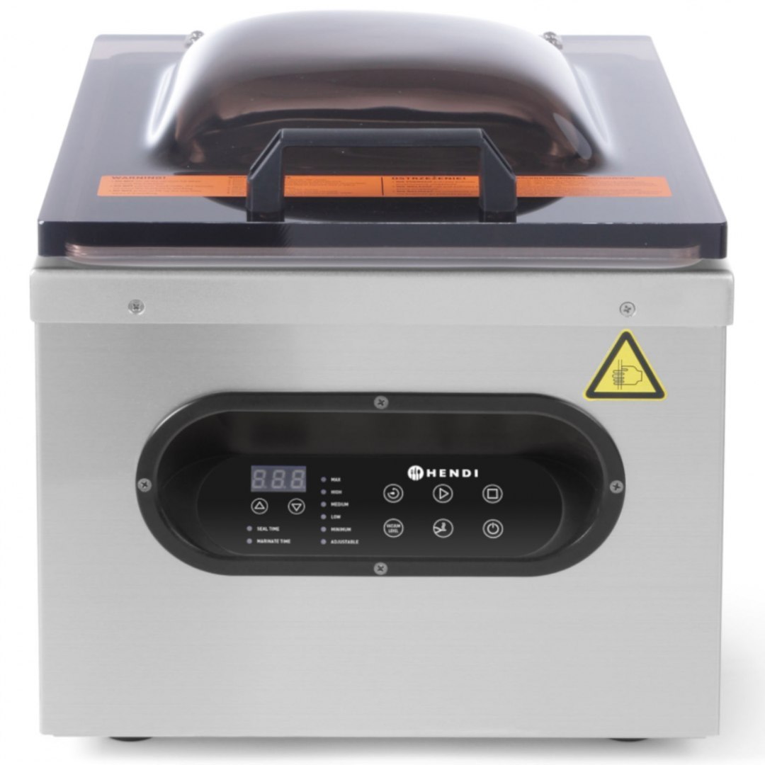 Pakowarka próżniowa do żywności komorowa Kitchen Line 295mm 630W - Hendi 975398 Hendi Pakowarka próżniowa do żywności komorowa Kitchen Line 295mm 630W - Hendi 975398 Hendi