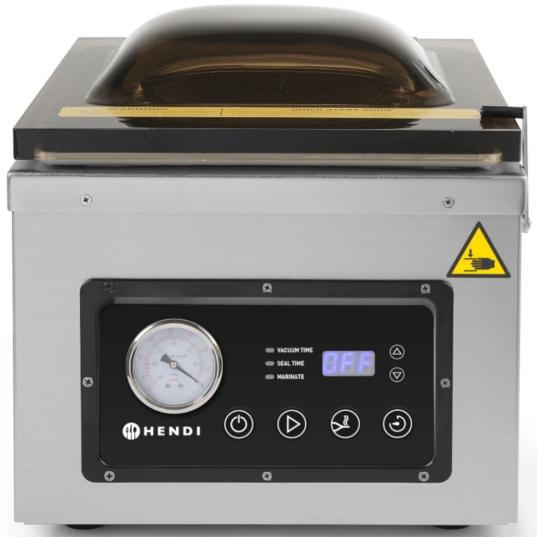 Pakowarka próżniowa komorowa z pompą olejową 300mm 950W PROFI LINE 300 Hendi 201435 Hendi Pakowarka próżniowa komorowa z pompą olejową 300mm 950W PROFI LINE 300 Hendi 201435 Hendi