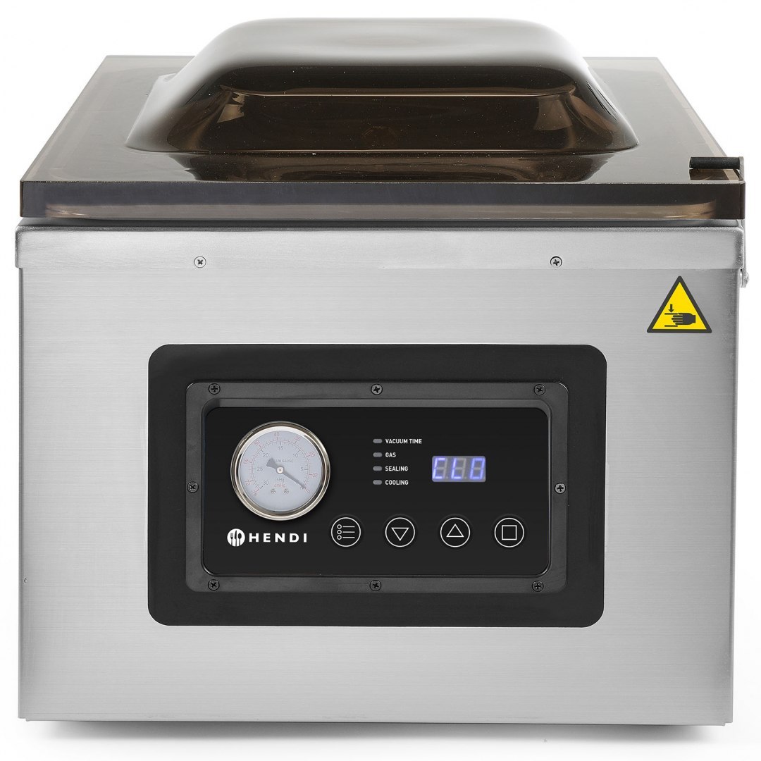 Pakowarka próżniowa komorowa z pompą olejową 410mm 1000W PROFI LINE 410 Hendi 201442 Hendi Pakowarka próżniowa komorowa z pompą olejową 410mm 1000W PROFI LINE 410 Hendi 201442 Hendi