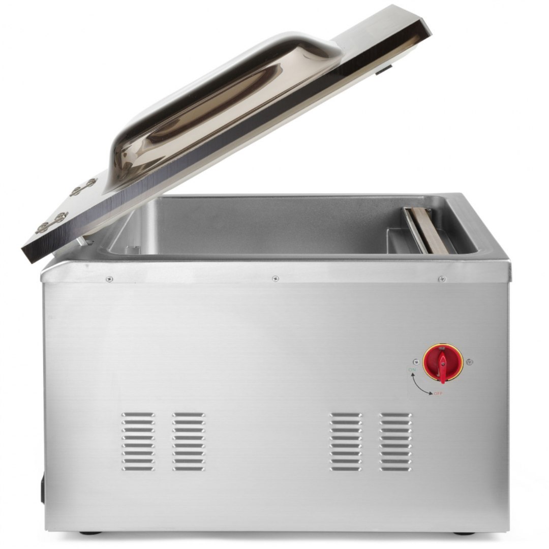 Pakowarka próżniowa komorowa z pompą olejową 410mm 1000W PROFI LINE 410 Hendi 201442 Hendi Pakowarka próżniowa komorowa z pompą olejową 410mm 1000W PROFI LINE 410 Hendi 201442 Hendi