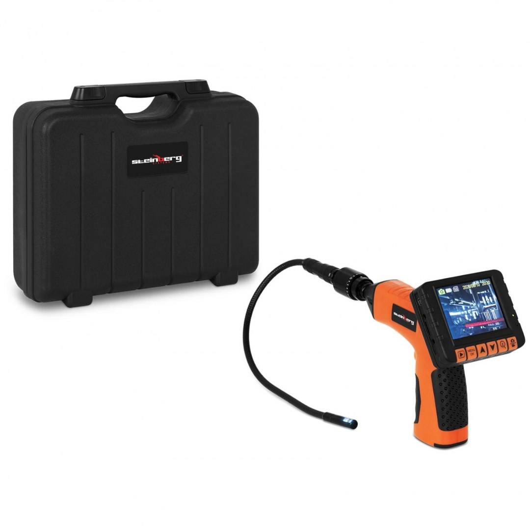 Endoskop kamera inspekcyjna diagnostyczna 430 mm śr. 10 mm LCD 3.5'' Steinberg Systems Endoskop kamera inspekcyjna diagnostyczna 430 mm śr. 10 mm LCD 3.5'' Steinberg Systems