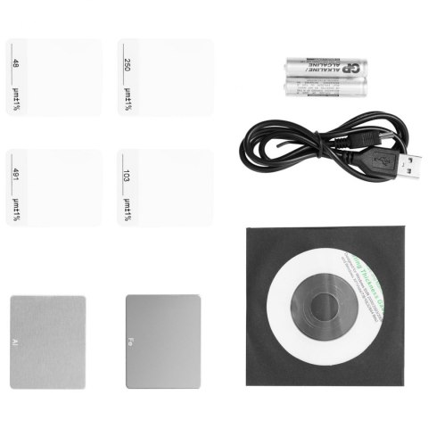Miernik tester grubości lakieru samochodowego zakres 0 - 500 µm USB Steinberg Systems Miernik tester grubości lakieru samochodowego zakres 0 - 500 µm USB Steinberg Systems