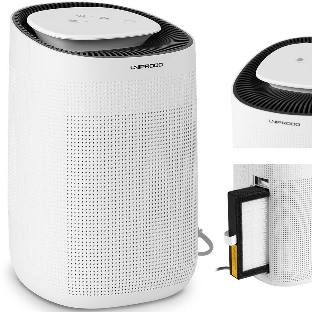 Osuszacz powietrza z oczyszczaczem 2w1 HEPA H11 20m2 UNIPRODO Osuszacz powietrza z oczyszczaczem 2w1 HEPA H11 20m2 UNIPRODO